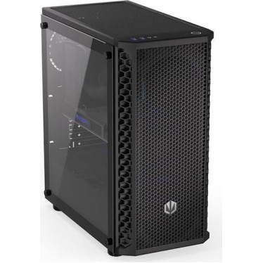 Endorfy Signum 300 Core Gaming Midi Tower Κουτί Υπολογιστή με Πλαϊνό Παράθυρο Μαύρο