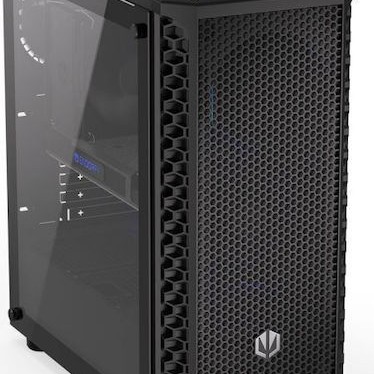 Endorfy Signum 300 Core Gaming Midi Tower Κουτί Υπολογιστή με Πλαϊνό Παράθυρο Μαύρο