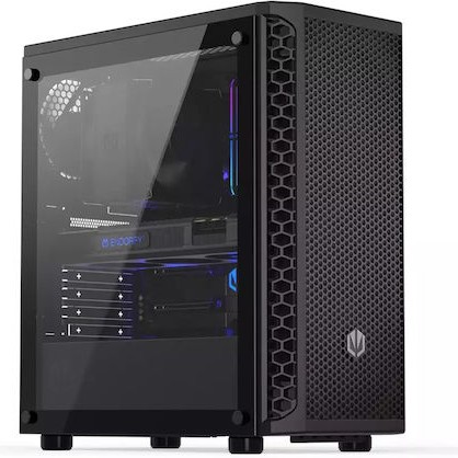 Endorfy Signum 300 Core Gaming Midi Tower Κουτί Υπολογιστή με Πλαϊνό Παράθυρο Μαύρο