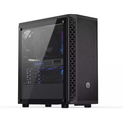 Endorfy Signum 300 Core Gaming Midi Tower Κουτί Υπολογιστή με Πλαϊνό Παράθυρο Μαύρο