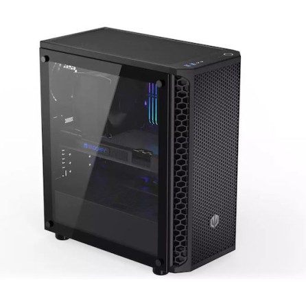Endorfy Signum 300 Core Gaming Midi Tower Κουτί Υπολογιστή με Πλαϊνό Παράθυρο Μαύρο