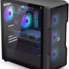Endorfy Regnum 400 ARGB Gaming Midi Tower Κουτί Υπολογιστή με Πλαϊνό Παράθυρο Μαύρο