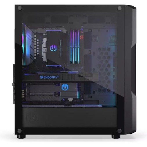 Endorfy Regnum 400 ARGB Gaming Midi Tower Κουτί Υπολογιστή με Πλαϊνό Παράθυρο Μαύρο