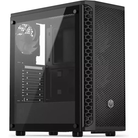Endorfy Signum 300 ARGB Gaming Midi Tower Κουτί Υπολογιστή με Πλαϊνό Παράθυρο Μαύρο