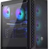 Endorfy Signum 300 ARGB Gaming Midi Tower Κουτί Υπολογιστή με Πλαϊνό Παράθυρο Μαύρο