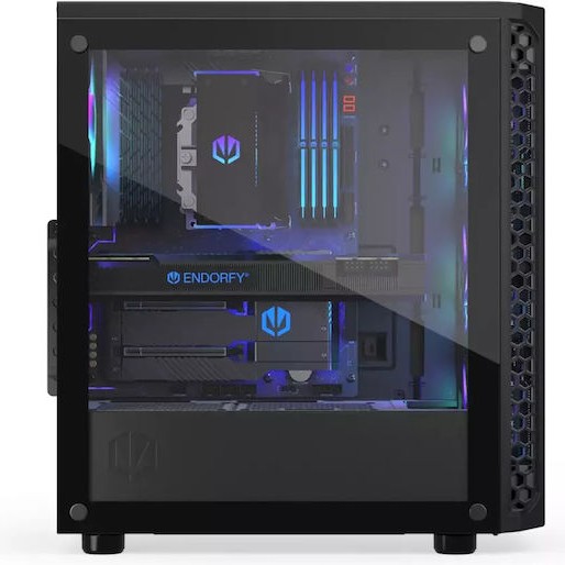 Endorfy Signum 300 ARGB Gaming Midi Tower Κουτί Υπολογιστή με Πλαϊνό Παράθυρο Μαύρο