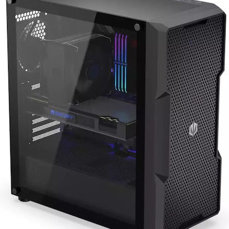Endorfy Regnum 400 Air Gaming Midi Tower Κουτί Υπολογιστή με Πλαϊνό Παράθυρο Μαύρο