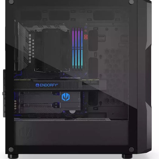 Endorfy Regnum 400 Air Gaming Midi Tower Κουτί Υπολογιστή με Πλαϊνό Παράθυρο Μαύρο