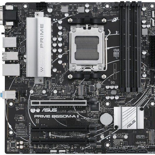 Asus Prime B650M-A II-CSM Motherboard Micro ATX με AMD AM5 Socket