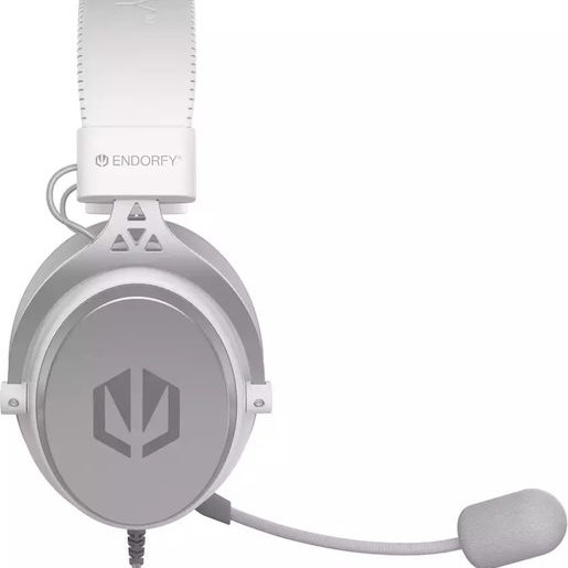 Endorfy VIRO Plus USB Over Ear Gaming Headset με σύνδεση USB Onyx White