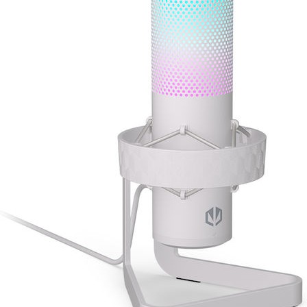 Endorfy Axis Πυκνωτικό Μικρόφωνο USB Επιτραπέζιο για Φωνητικά σε Λευκό Χρώμα