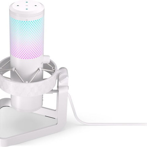 Endorfy Axis Πυκνωτικό Μικρόφωνο USB Επιτραπέζιο για Φωνητικά σε Λευκό Χρώμα