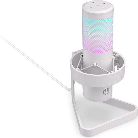 Endorfy Axis Πυκνωτικό Μικρόφωνο USB Επιτραπέζιο για Φωνητικά σε Λευκό Χρώμα