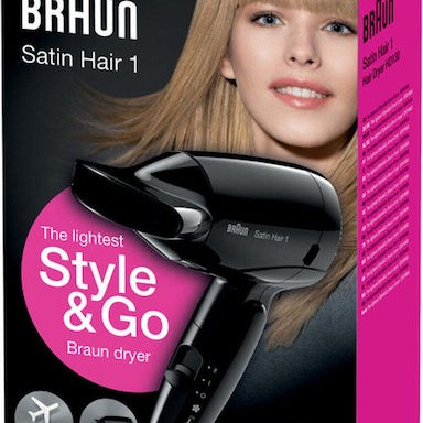 Braun Style & Go Πιστολάκι Μαλλιών Ταξιδίου 1200W S0400438