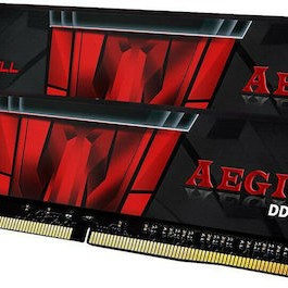 G.Skill Aegis DDR4 32GB RAM με 2x16GB Modules και Ταχύτητα 3200 για Desktop