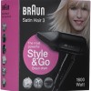 Braun Ionic Πιστολάκι Μαλλιών Ταξιδίου 1600W S9141411
