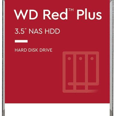 Western Digital Red Plus 4TB HDD Σκληρός Δίσκος 3.5