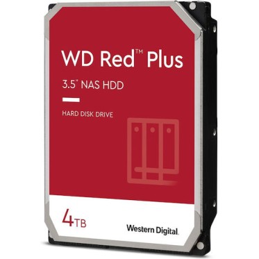 Western Digital Red Plus 4TB HDD Σκληρός Δίσκος 3.5