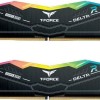 TeamGroup Delta RGB DDR5 32GB RAM με 2x16GB Modules και Ταχύτητα 7600 για Desktop