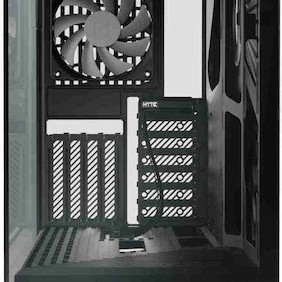 HYTE Y40 Gaming Midi Tower Κουτί Υπολογιστή με Πλαϊνό Παράθυρο Μαύρο