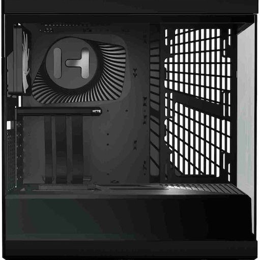 HYTE Y40 Gaming Midi Tower Κουτί Υπολογιστή με Πλαϊνό Παράθυρο Μαύρο