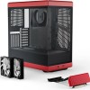 HYTE Y40 Gaming Midi Tower Κουτί Υπολογιστή με Πλαϊνό Παράθυρο Κόκκινο