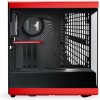 HYTE Y40 Gaming Midi Tower Κουτί Υπολογιστή με Πλαϊνό Παράθυρο Κόκκινο