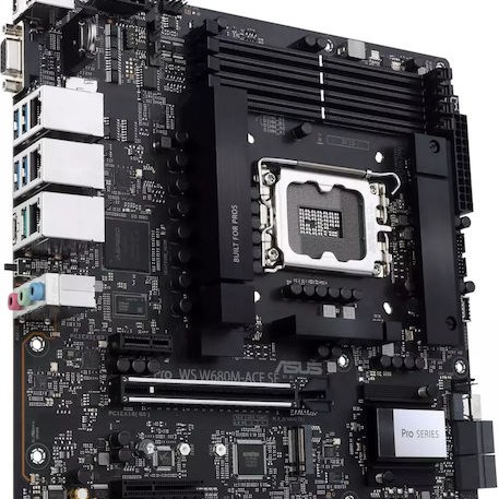 Asus Pro WS W680M-ACE SE Motherboard Micro ATX με Intel 1700 Socket