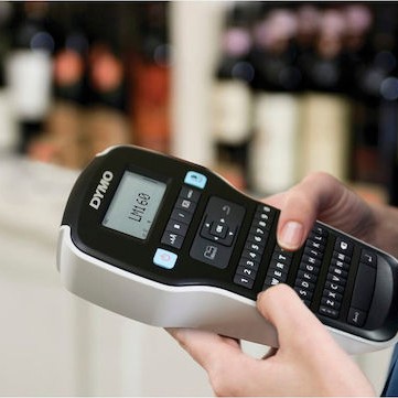 Dymo 160 Ηλεκτρονικός Ετικετογράφος Χειρός σε Μαύρο Χρώμα