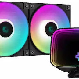 Deepcool LS520 SE Υδρόψυξη Επεξεργαστή Διπλού Ανεμιστήρα 120mm για Socket AM4/AM5/1700/1200/115x με RGB Φωτισμό