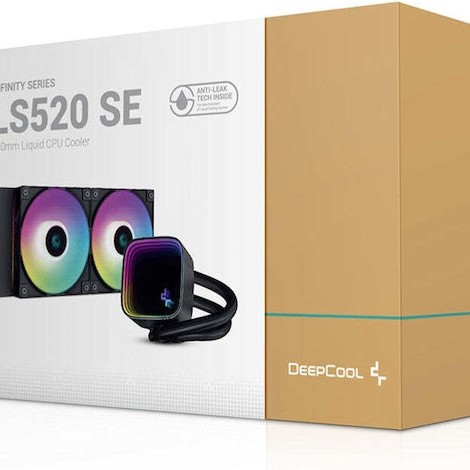Deepcool LS520 SE Υδρόψυξη Επεξεργαστή Διπλού Ανεμιστήρα 120mm για Socket AM4/AM5/1700/1200/115x με RGB Φωτισμό