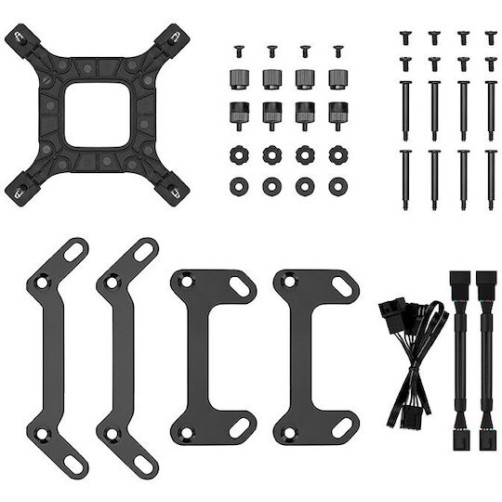 Deepcool LS520 SE Υδρόψυξη Επεξεργαστή Διπλού Ανεμιστήρα 120mm για Socket AM4/AM5/1700/1200/115x με RGB Φωτισμό