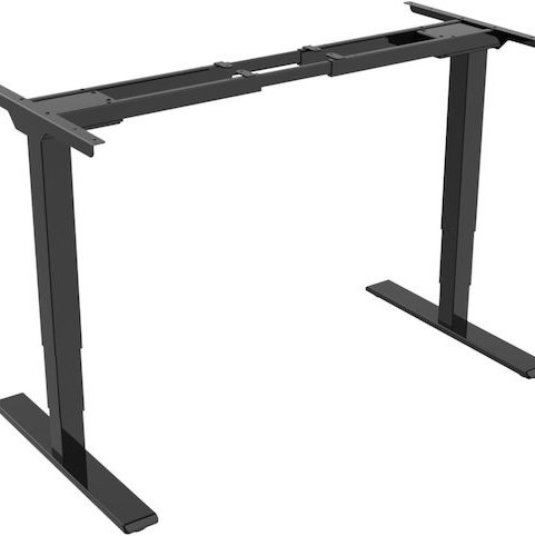 Digitus Βάση Τραπεζιού από Μέταλλο Μαύρο 170x58x127cm