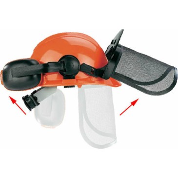 Einhell 4500480 Κράνος Εργοταξίου με Ωτοασπίδες