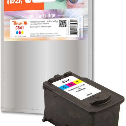 Peach 316477 Γνήσιο Μελάνι Εκτυπωτή InkJet Κίτρινο / Κυανό / Ματζέντα (PI100-157)