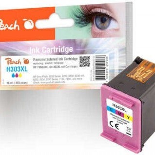 Peach Συμβατό Μελάνι Εκτυπωτή InkJet HP 303XL Πολλαπλό (Color) 1τμχ