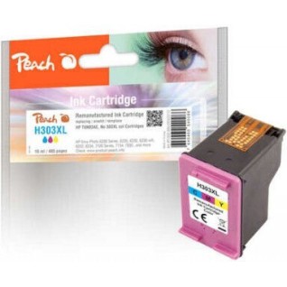 Peach Συμβατό Μελάνι Εκτυπωτή InkJet HP 303XL Πολλαπλό (Color) 1τμχ