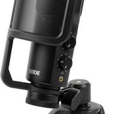 Rode NT-USB+ Πυκνωτικό Μικρόφωνο Επιτραπέζιο για Φωνητικά