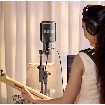 Rode NT-USB+ Πυκνωτικό Μικρόφωνο Επιτραπέζιο για Φωνητικά