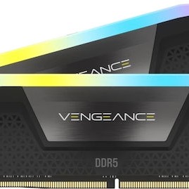 Corsair Vengeance RGB DDR5 32GB RAM με 2x16GB Modules και Ταχύτητα 7200 για Desktop