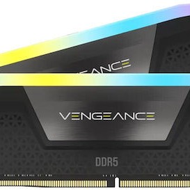 Corsair Vengeance RGB DDR5 64GB RAM με 2x32GB Modules και Ταχύτητα 6000 για Desktop