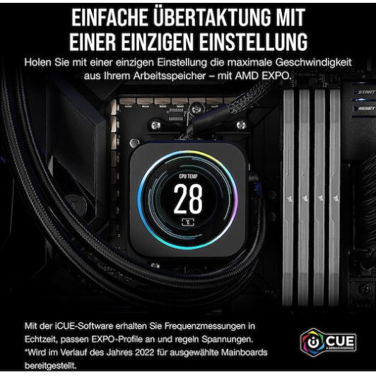 Corsair Vengeance DDR5 64GB RAM με 2x32GB Modules και Ταχύτητα 6000 για Desktop