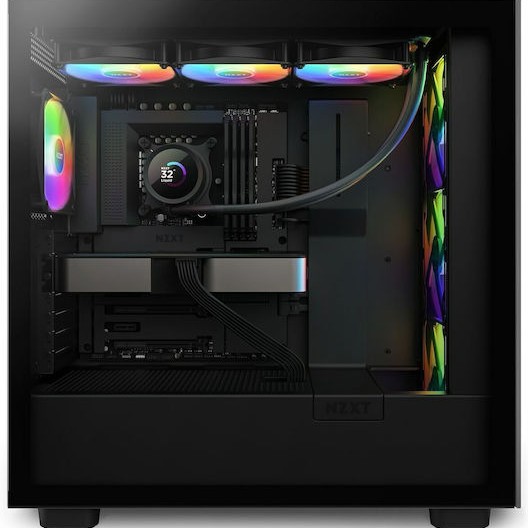 NZXT Kraken 360 RGB Υδρόψυξη Επεξεργαστή Τριπλού Ανεμιστήρα 120mm για Socket AM4/AM5/1700/1200/115x