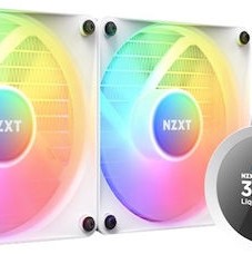 NZXT Kraken 240 Elite RGB Υδρόψυξη Επεξεργαστή Διπλού Ανεμιστήρα 120mm για Socket AM4/AM5/1700/1200 Λευκή