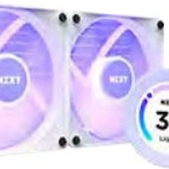 NZXT Kraken 240 Elite RGB Υδρόψυξη Επεξεργαστή Διπλού Ανεμιστήρα 120mm για Socket AM4/AM5/1700/1200 Λευκή