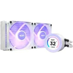 NZXT Kraken 240 Elite RGB Υδρόψυξη Επεξεργαστή Διπλού Ανεμιστήρα 120mm για Socket AM4/AM5/1700/1200 Λευκή