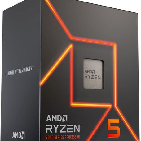AMD Ryzen 5 7600 3.8GHz Επεξεργαστής 6 Πυρήνων για Socket AM5 σε Κουτί με Ψύκτρα
