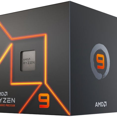 AMD Ryzen 9 7900 3.7GHz Επεξεργαστής 12 Πυρήνων για Socket AM5 σε Κουτί με Ψύκτρα