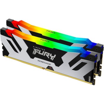 Kingston Fury Renegade RGB DDR5 32GB RAM με 2x16GB Modules και Ταχύτητα 7200 για Desktop
