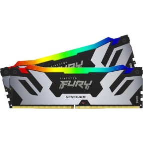Kingston Fury Renegade RGB DDR5 32GB RAM με 2x16GB Modules και Ταχύτητα 7200 για Desktop